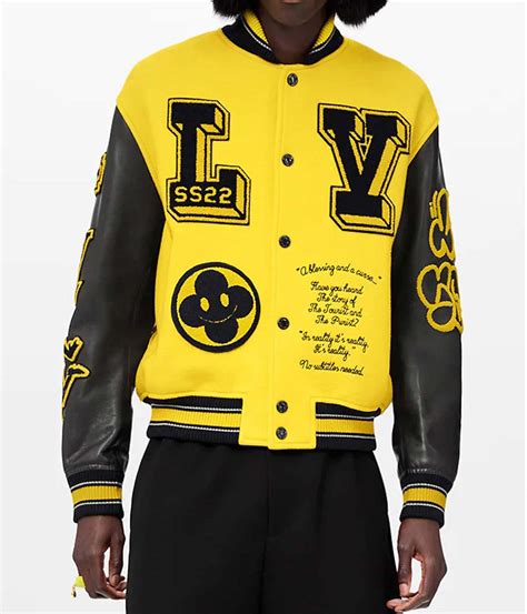 leather louis vuitton jacket|Louis Vuitton varsity jackets.